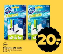 Netto Domestos WC-sticks tilbud