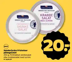 Netto Sønderjyske Fristelser pålægssalat tilbud