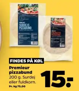 Netto Premieur pizzabund tilbud