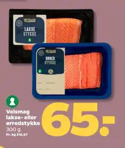 Netto Velsmag lakse- eller ørredstykke tilbud