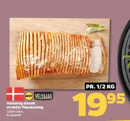 Netto Velsmag dansk ovnklar flæskesteg tilbud