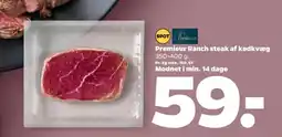 Netto Premieur Ranch steak af kødkvæg tilbud