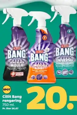 Netto Cillit Bang rengøring 750 ml. tilbud