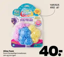Netto Slimy foam Form forskellige kreationer, tilbud