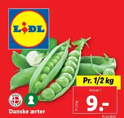 Lidl Danske ærter tilbud