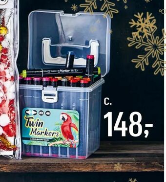 Føtex Twin markers tilbud