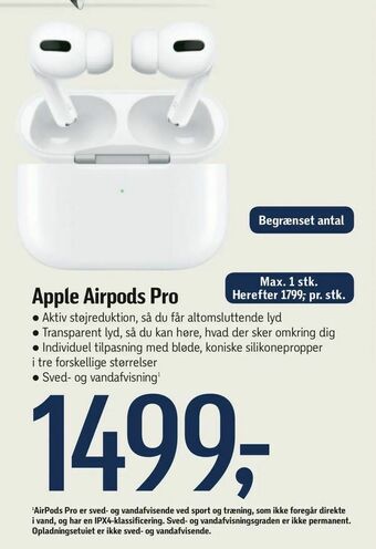 Føtex Apple Airpods Pro tilbud