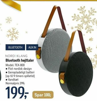 Føtex Bluetooth højttaler tilbud