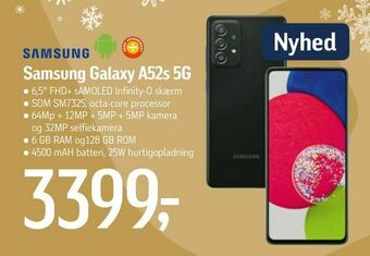 Føtex Samsung Galaxy A52s 5G tilbud
