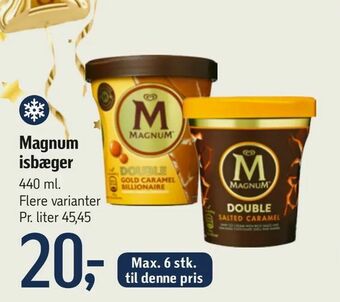 Føtex Magnum isbæger tilbud