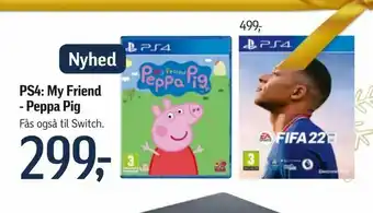 Føtex PS4 spil PS4: My Friend - Peppa Pig tilbud