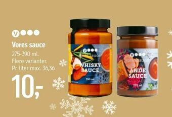 Føtex Vores sauce tilbud