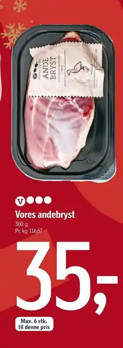 Vores andebryst