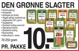 ABC Lavpris DEN GRØNNE SLAGTER tilbud