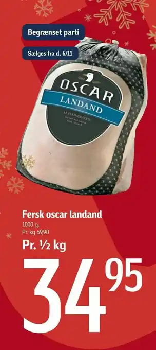 Føtex Fersk oscar landand tilbud