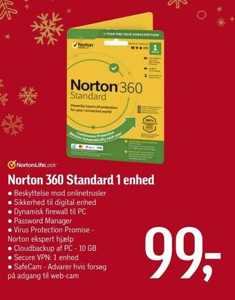 Føtex Norton 360 Standard 1 enhed tilbud
