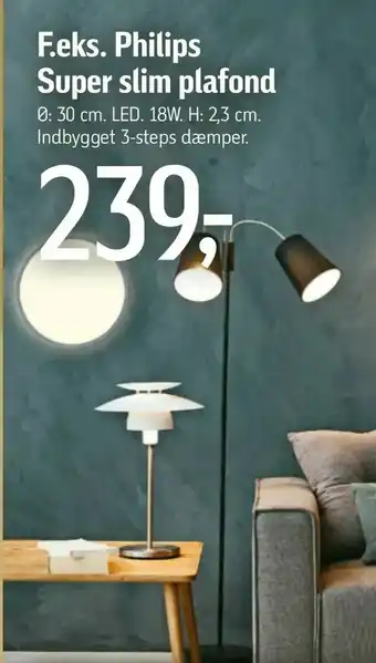 Føtex Philips Super slim plafond tilbud
