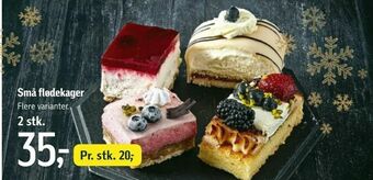 Føtex Små flødekager tilbud