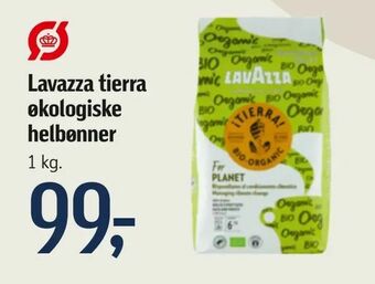 Føtex Lavazza tierra økologiske helbønner tilbud