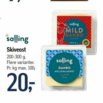 Føtex Skiveost tilbud