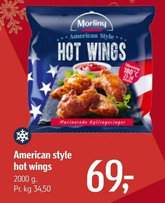 Føtex American style hot wings tilbud