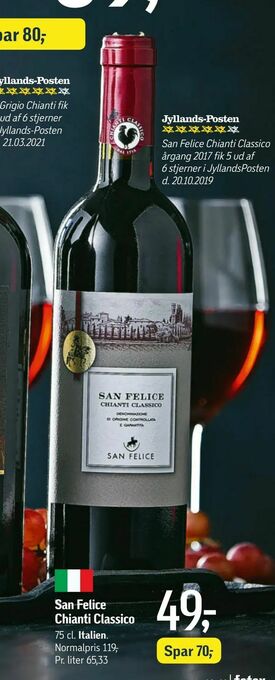 Føtex San Felice Chianti Classico tilbud