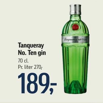 Føtex Tanqueray No. Ten gin tilbud