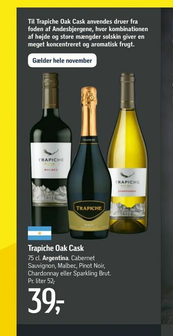 Føtex Trapiche Oak Cask tilbud