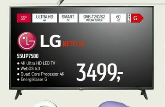 Føtex LG 55up7500 tilbud