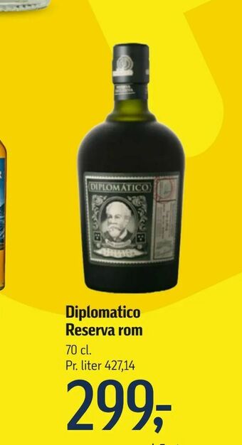 Føtex Diplomatico Reserva rom tilbud