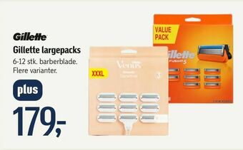 Føtex Gillette largepacks tilbud