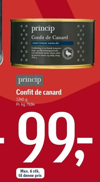 Føtex Confit de canard tilbud