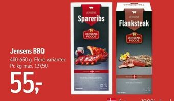 Føtex Jensens BBQ tilbud