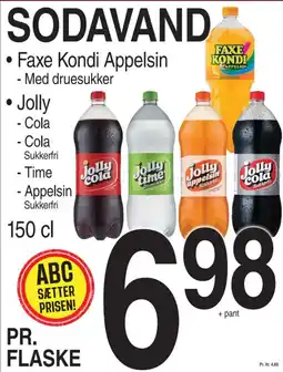 SODAVAND Faxe Kondi Appelsin