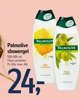 Føtex Palmolive showergel tilbud