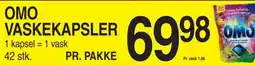 ABC Lavpris OMO VASKEKAPSLER tilbud