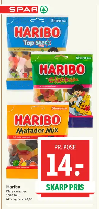 SPAR Haribo tilbud