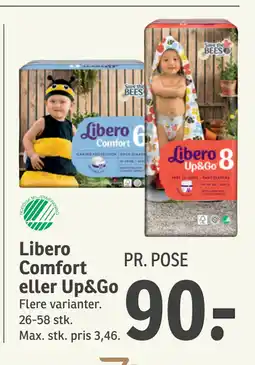 SPAR Libero Comfort eller Up&Go tilbud