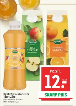 SPAR Rynkeby Nektar eller Tørst Zero tilbud