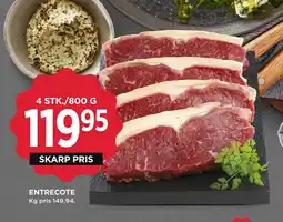 MENY ENTRECOTE tilbud