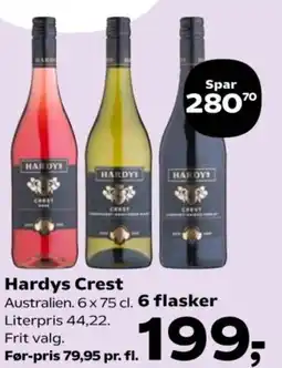 Kvickly Hardys Crest tilbud