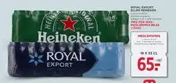 MENY ROYAL EXPORT ELLER HEINEKEN tilbud