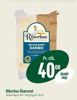 Min Købmand Riberhus Skæreost tilbud