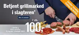 Føtex Betjent grillmarked i slagteren tilbud