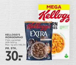 MENY KELLOGG’S MORGENMAD tilbud
