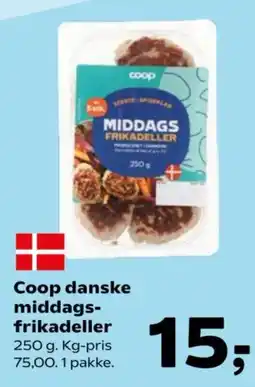 Kvickly Coop danske middags- frikadeller tilbud