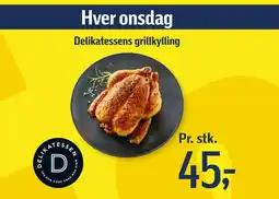 Føtex Delikatessens grillkylling tilbud
