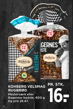 MENY KOHBERG VELSMAG RUGBRØD tilbud