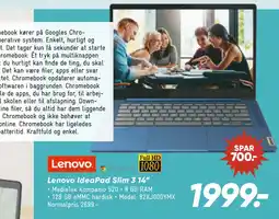 Bilka Lenovo IdeaPad Slim 3 14” tilbud