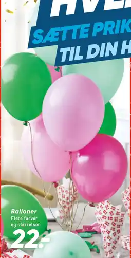 Bilka Balloner tilbud